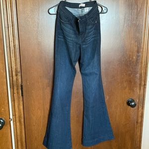 Judy Blue women’s flared denim jeans. Size 9/29